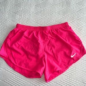 Neon hot pink Nike 5k Running Shorts